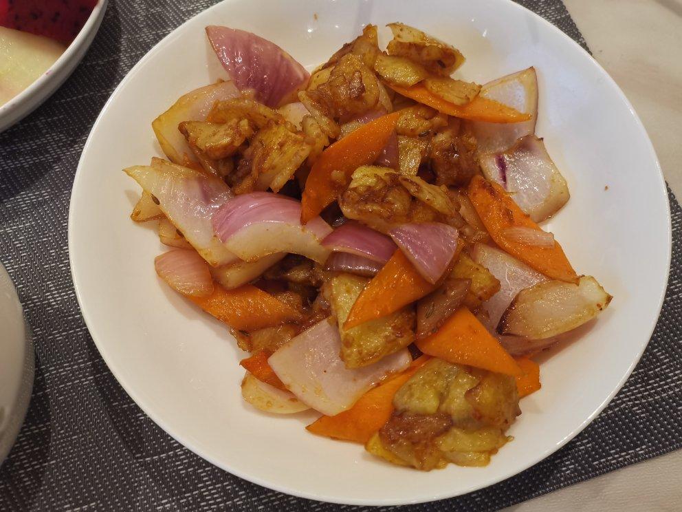 孜然洋葱土豆片