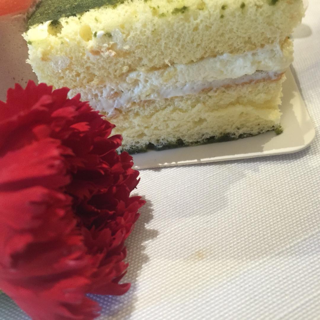抹茶树桩蛋糕卷