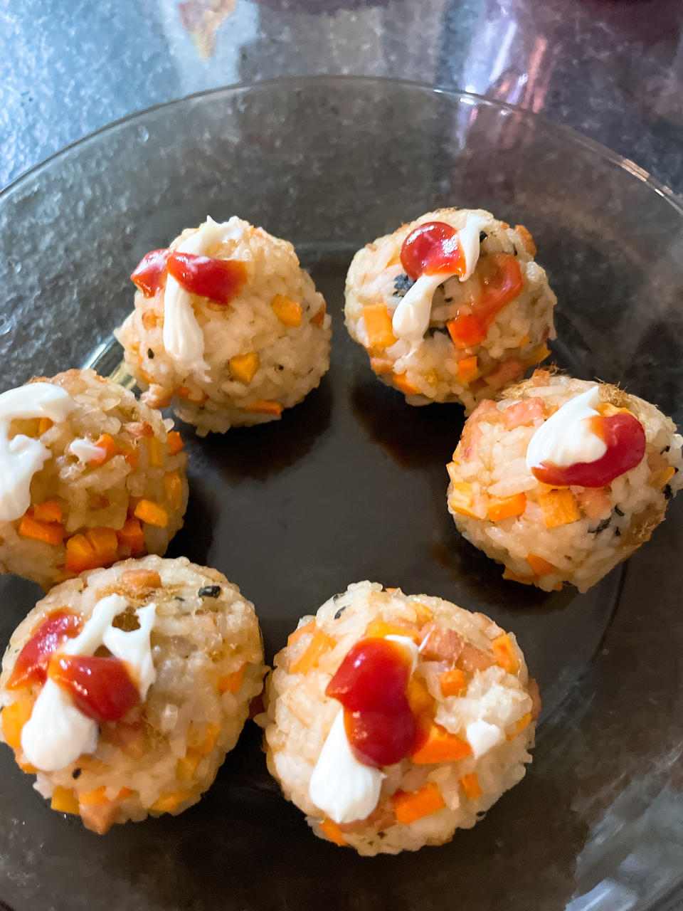 剩米饭的神仙吃法，烤箱美食，日式芝士饭团