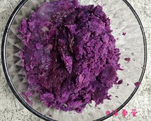 水晶紫薯糕的做法 步骤4