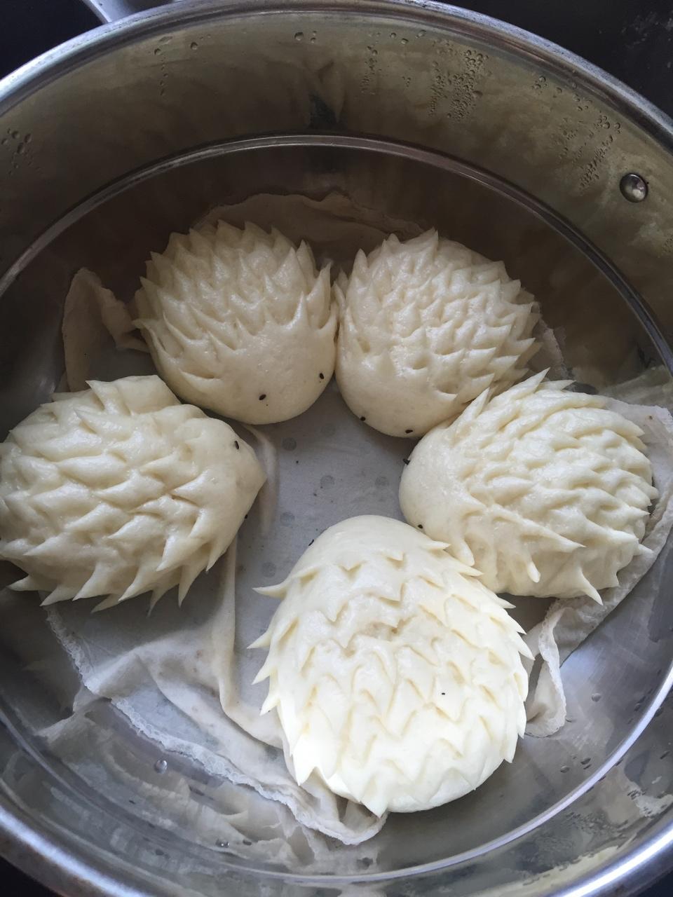 自制无油奶黄包