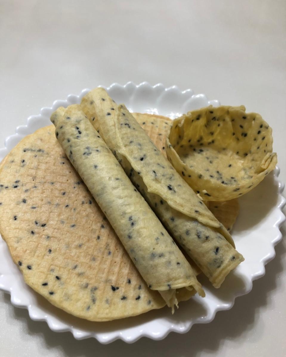 冰淇淋蛋卷----脆皮卷