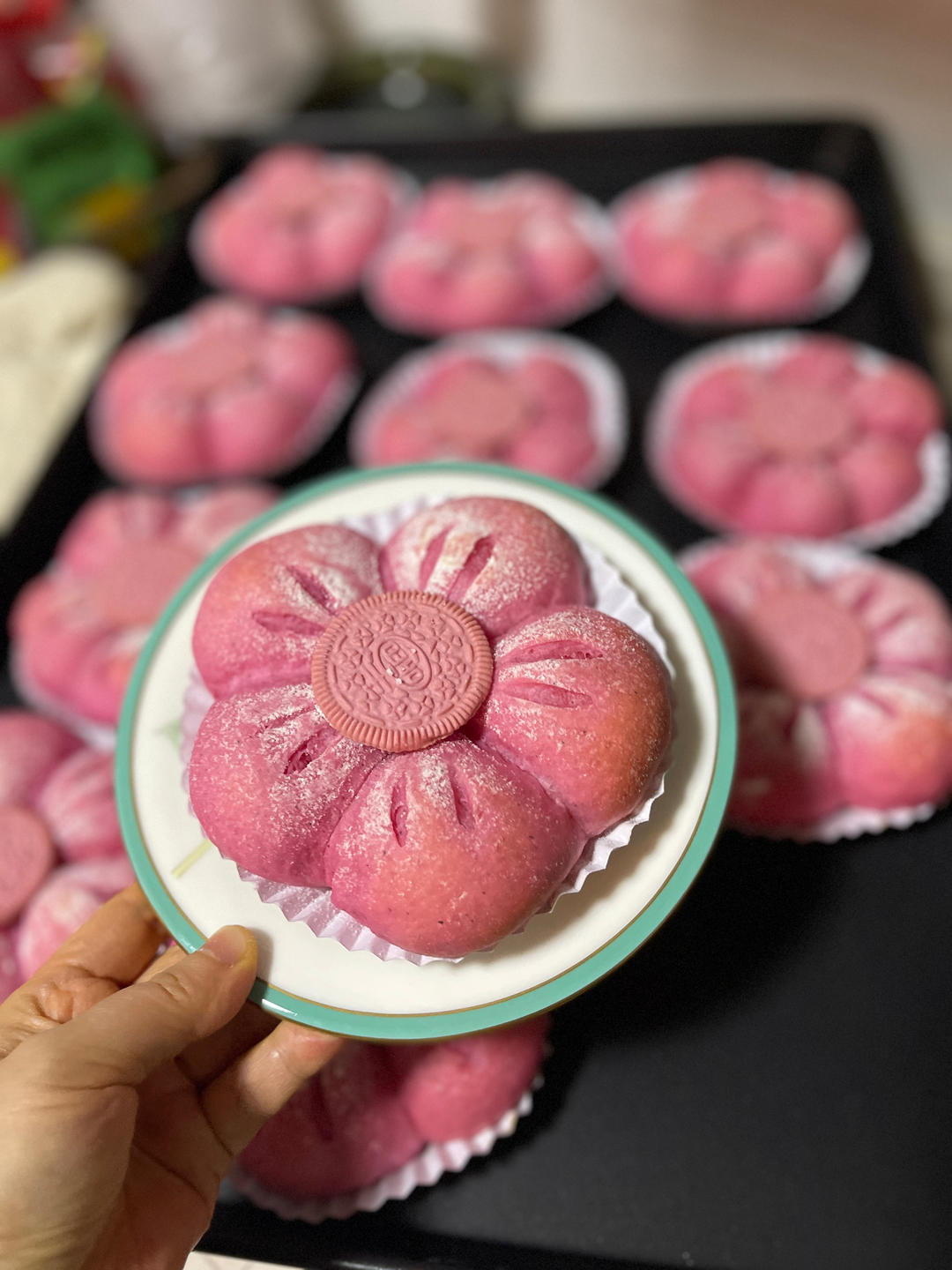 🌸樱花酪酪面包|复刻好利来同款|超高颜值|粉嫩少女心