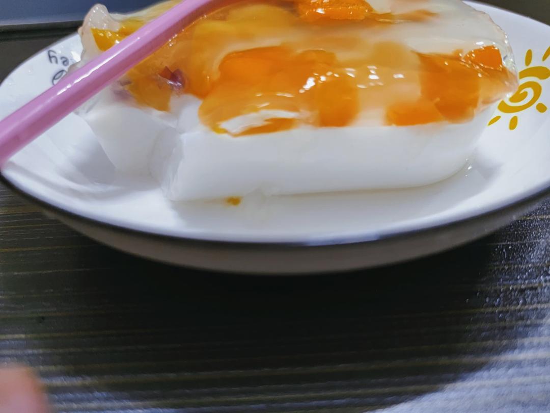 芒果椰汁糕（白凉粉版）