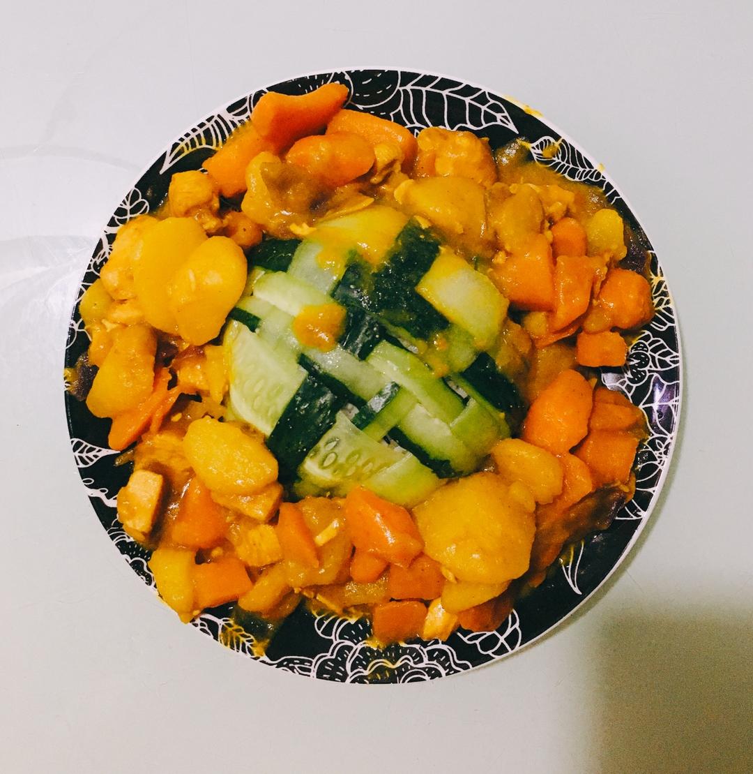 咖喱鸡肉饭