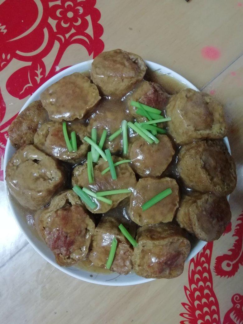 豆腐泡塞肉这样做不好吃你来问我