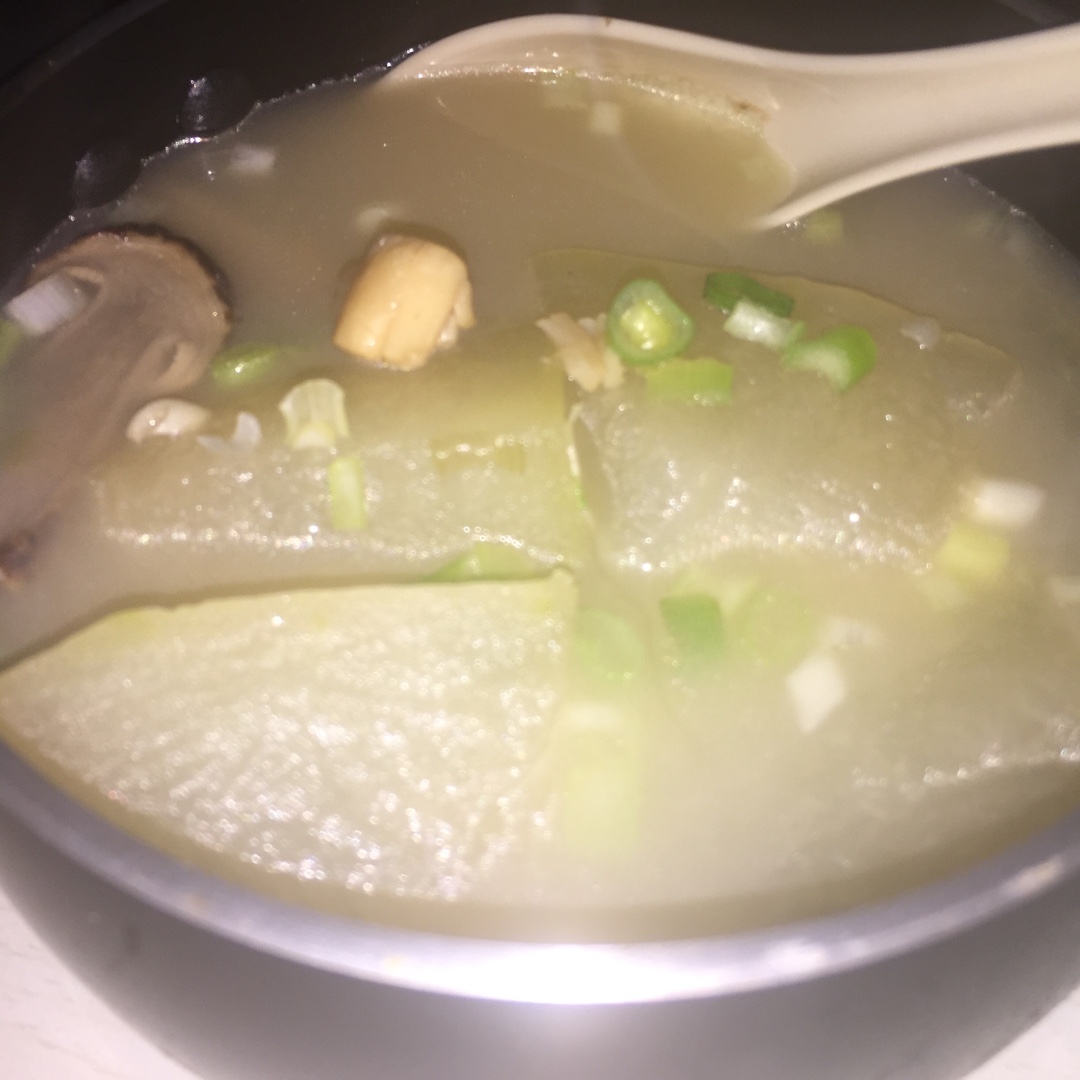 给熬夜族:冬瓜瑶柱汤