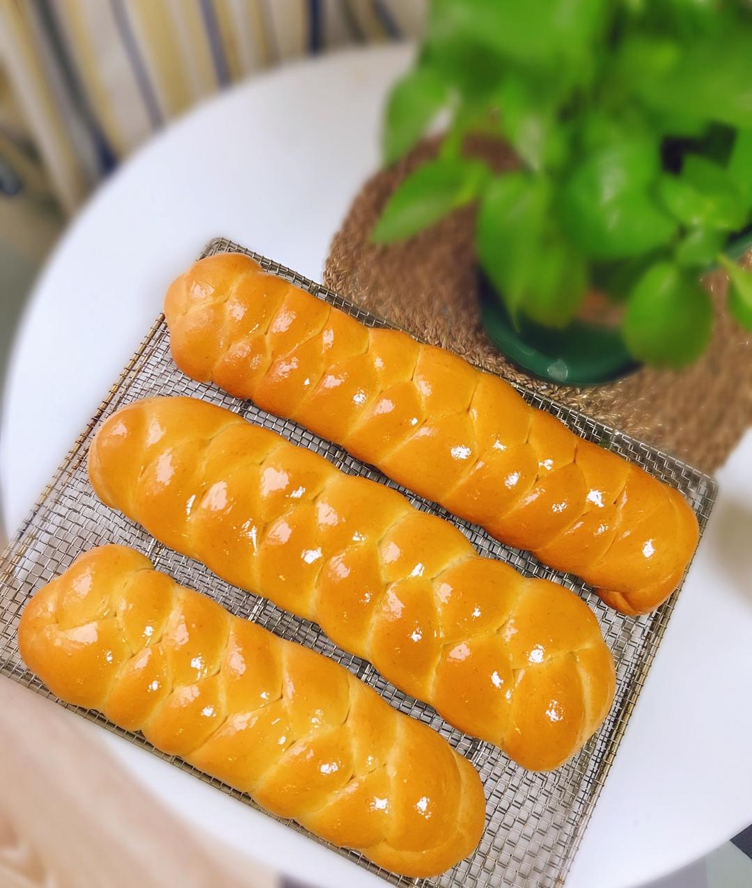 纯素玉米油老面包