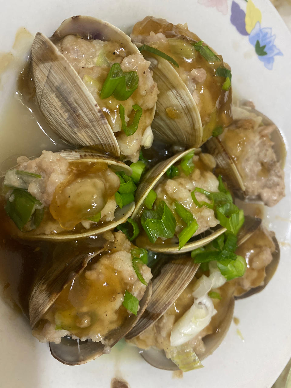 蛤蜊酿肉