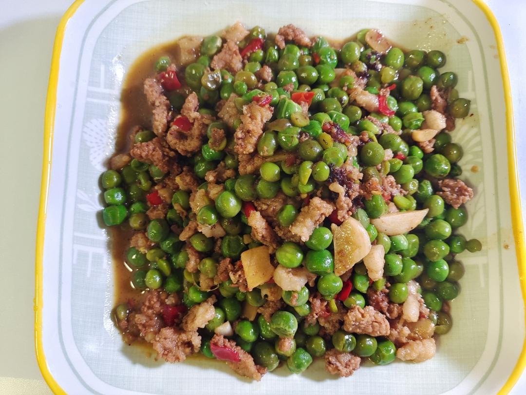 超下饭的豌豆肉沫