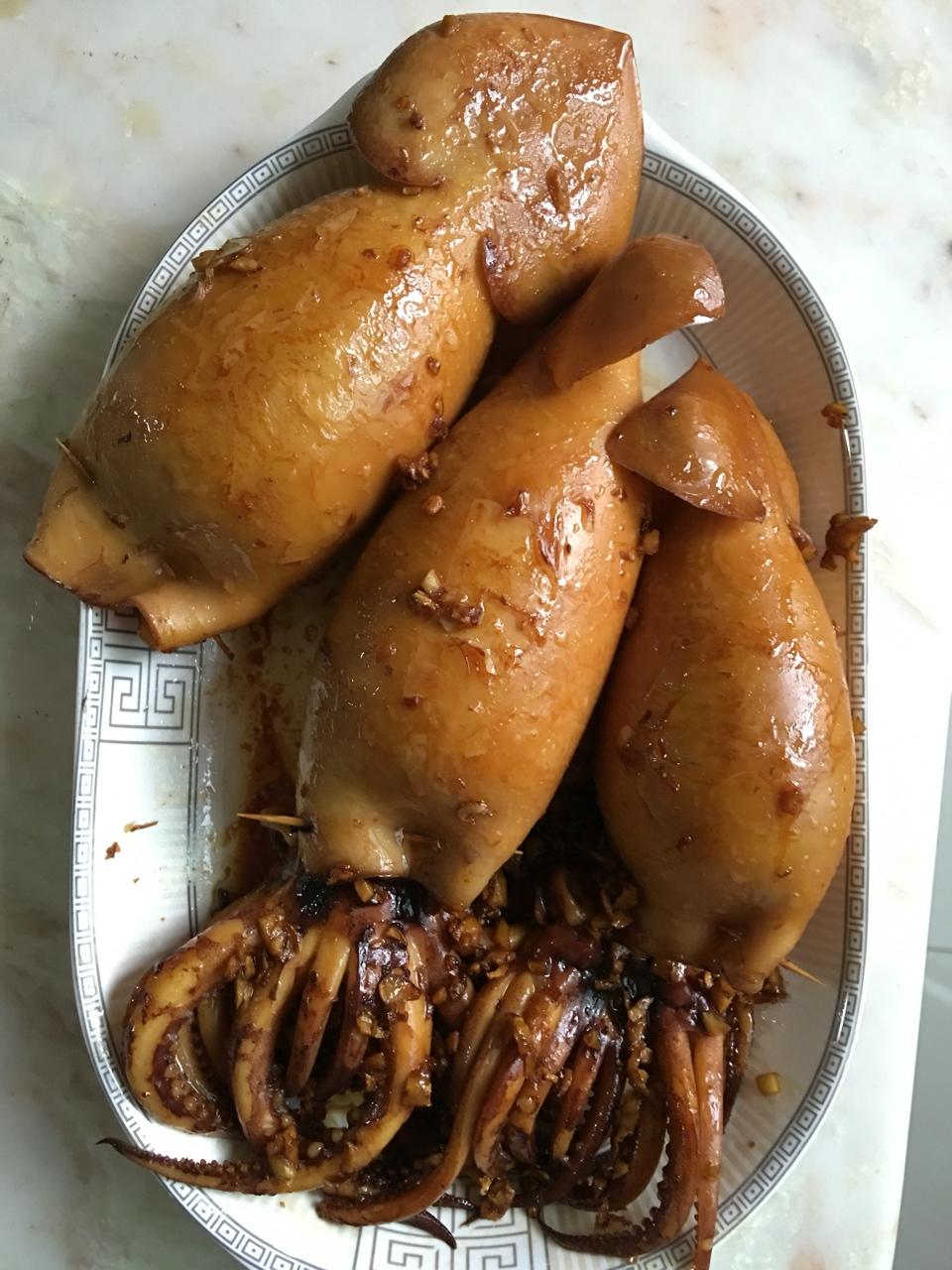 鱿鱼米肠