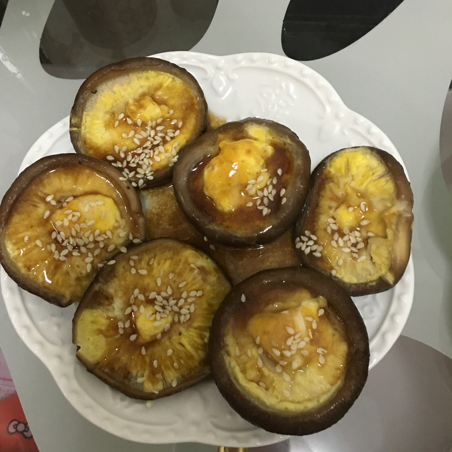 冬菇蒸鹌鹑蛋