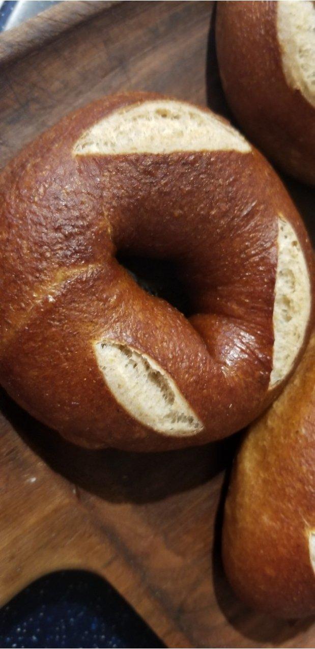 『60%全麦碱水贝果』