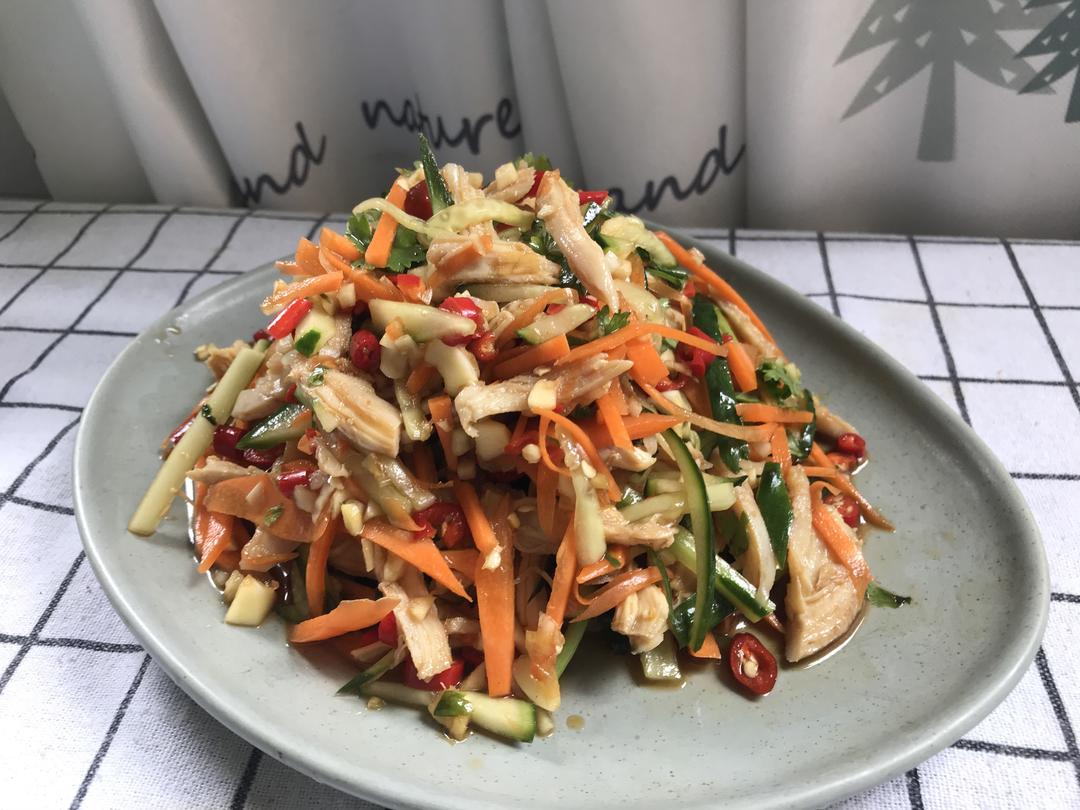 减脂| 香辣爽口凉拌鸡丝