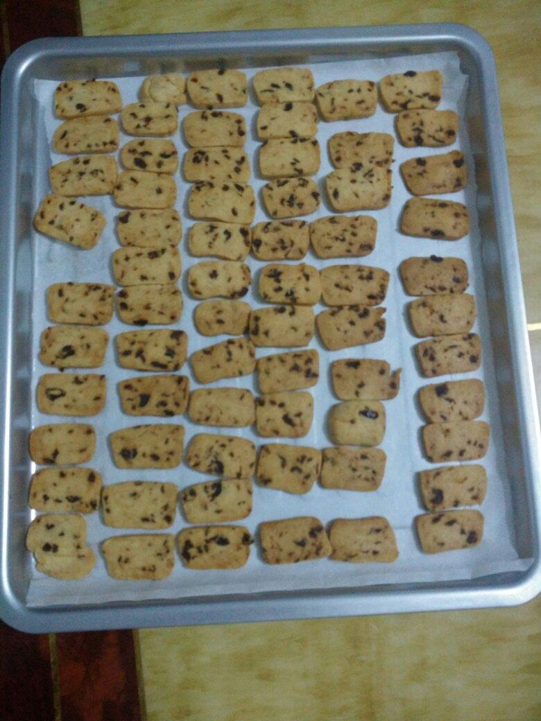 低糖少油版蔓越莓饼干