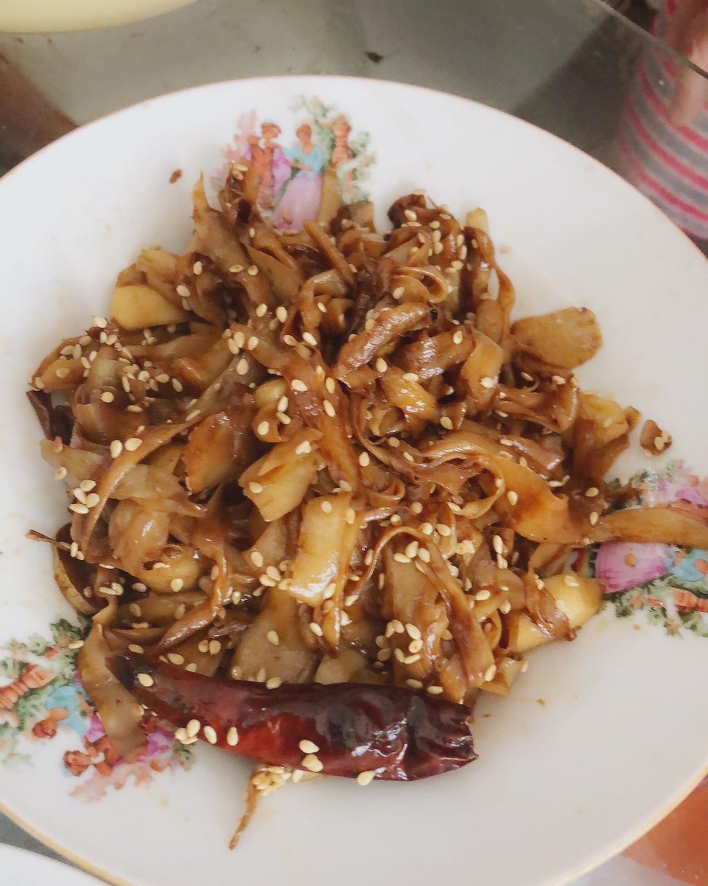 干煸杏鲍菇