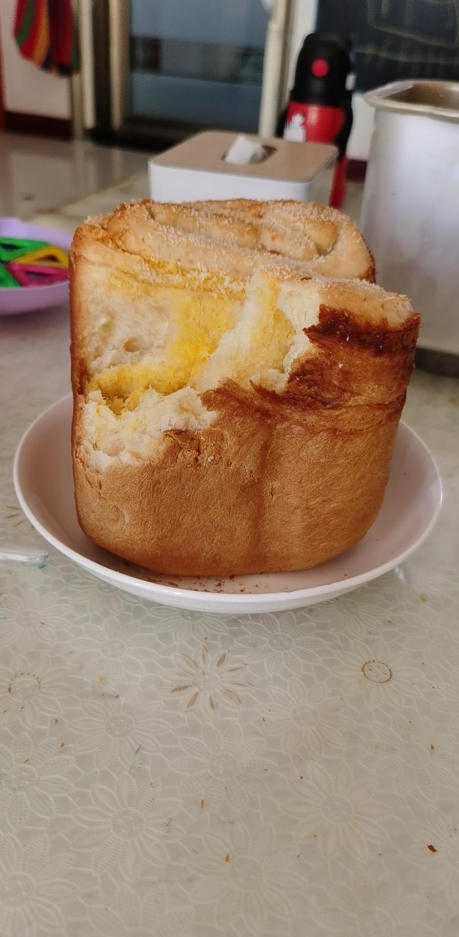 面包机做椰蓉吐司