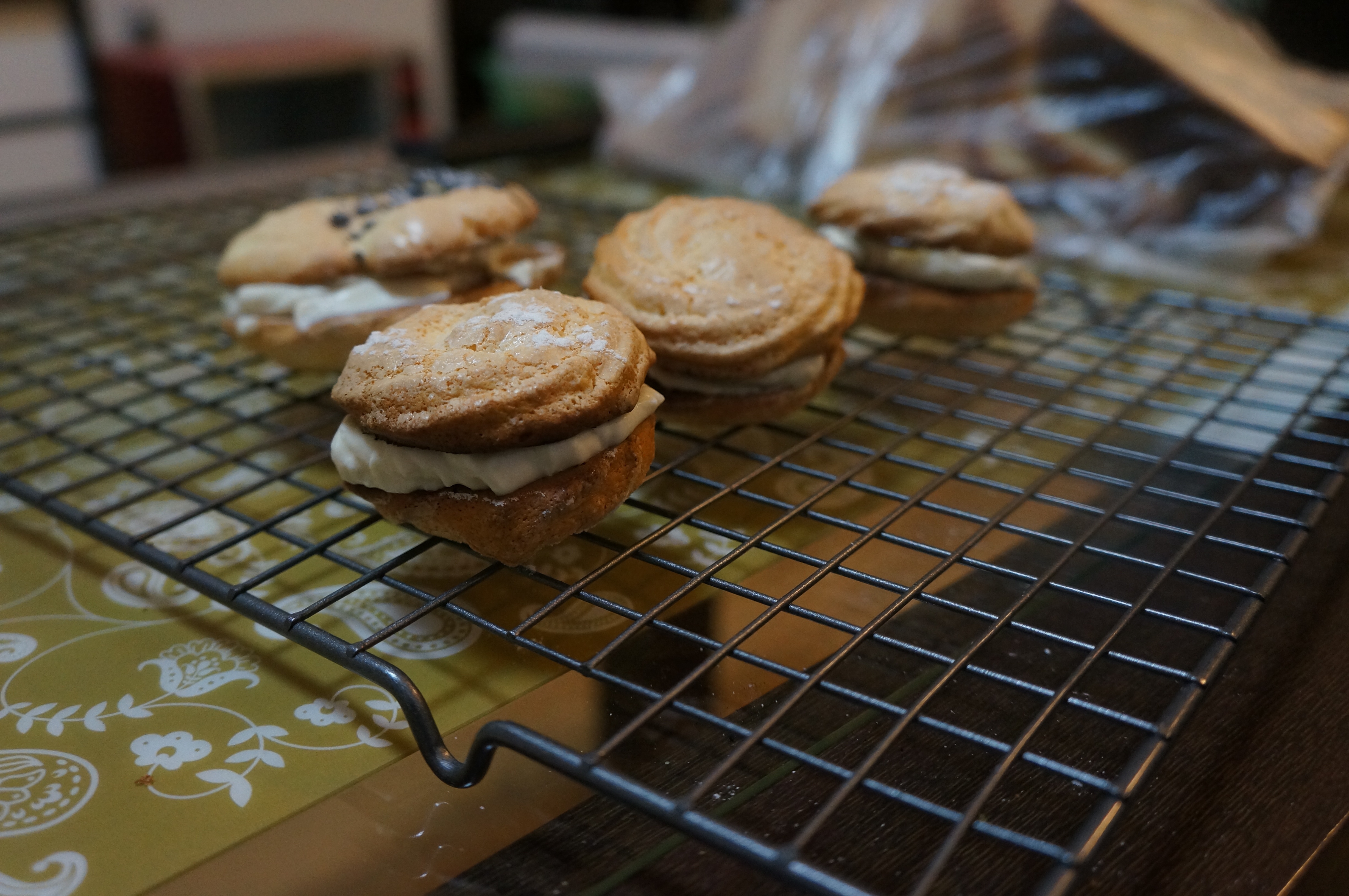 马斯卡彭手指夹心饼
