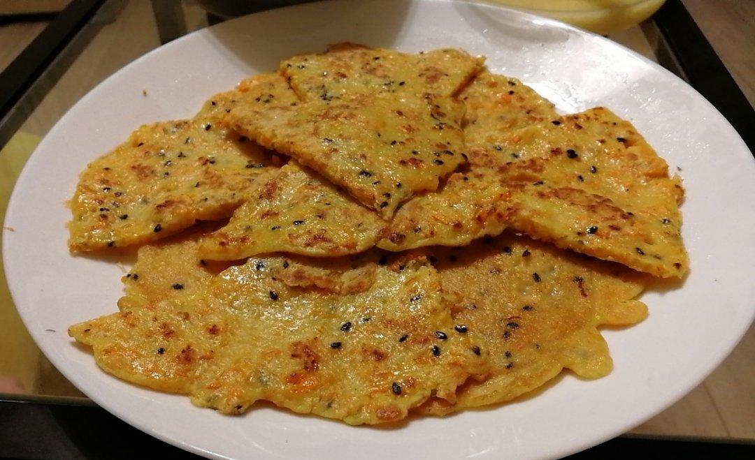 胡萝卜鸡蛋饼