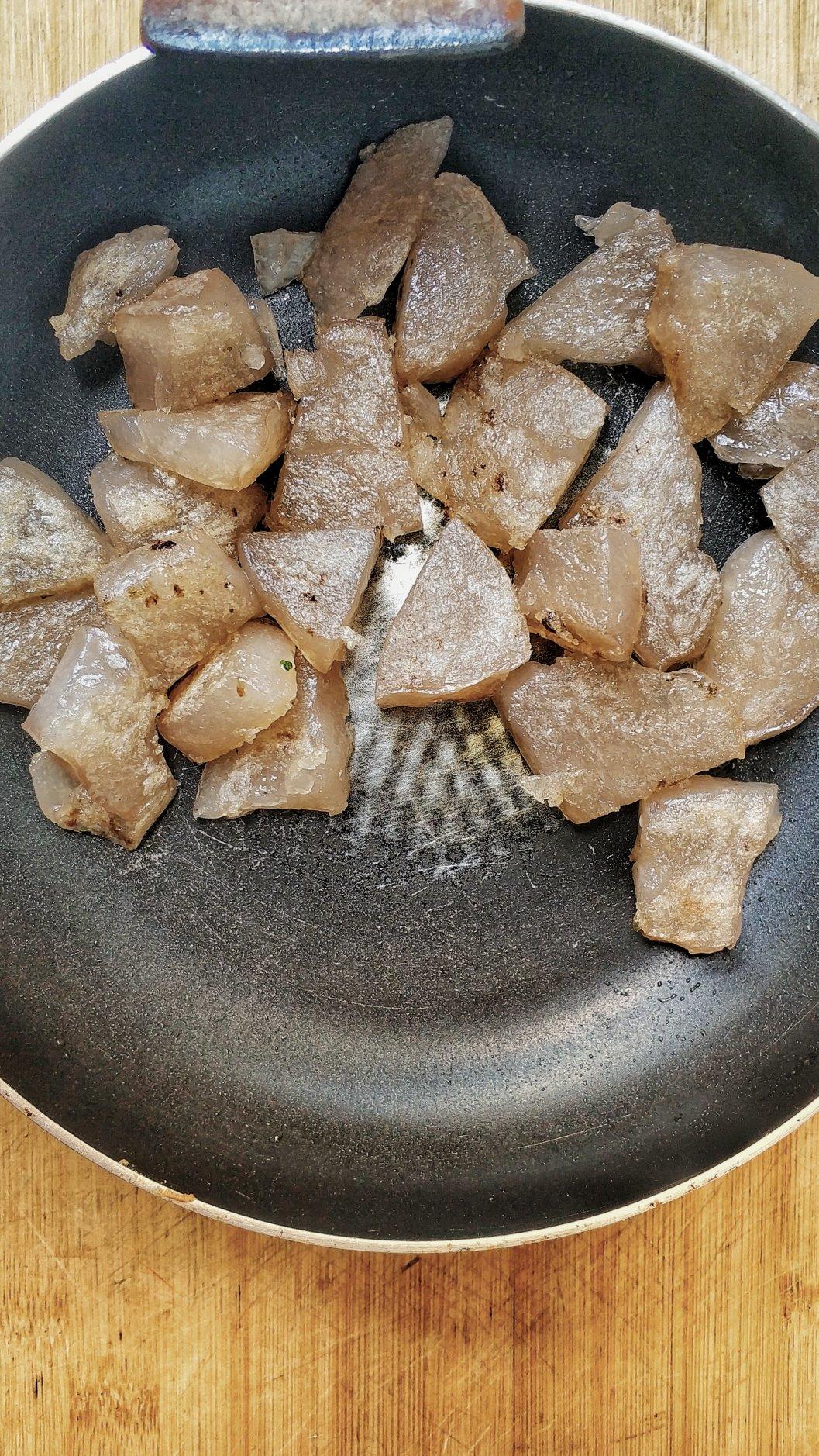 煎焖子-自制焖子健康无添加