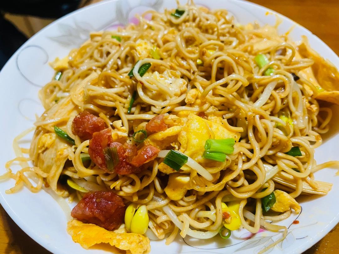 家常炒面的做法