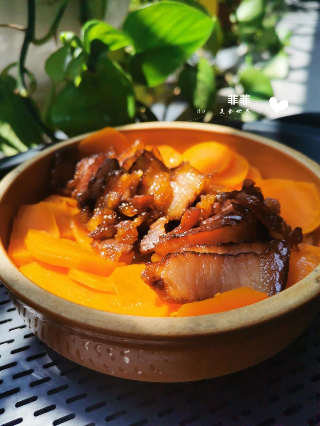 腊肉煲仔饭（小美版）的做法