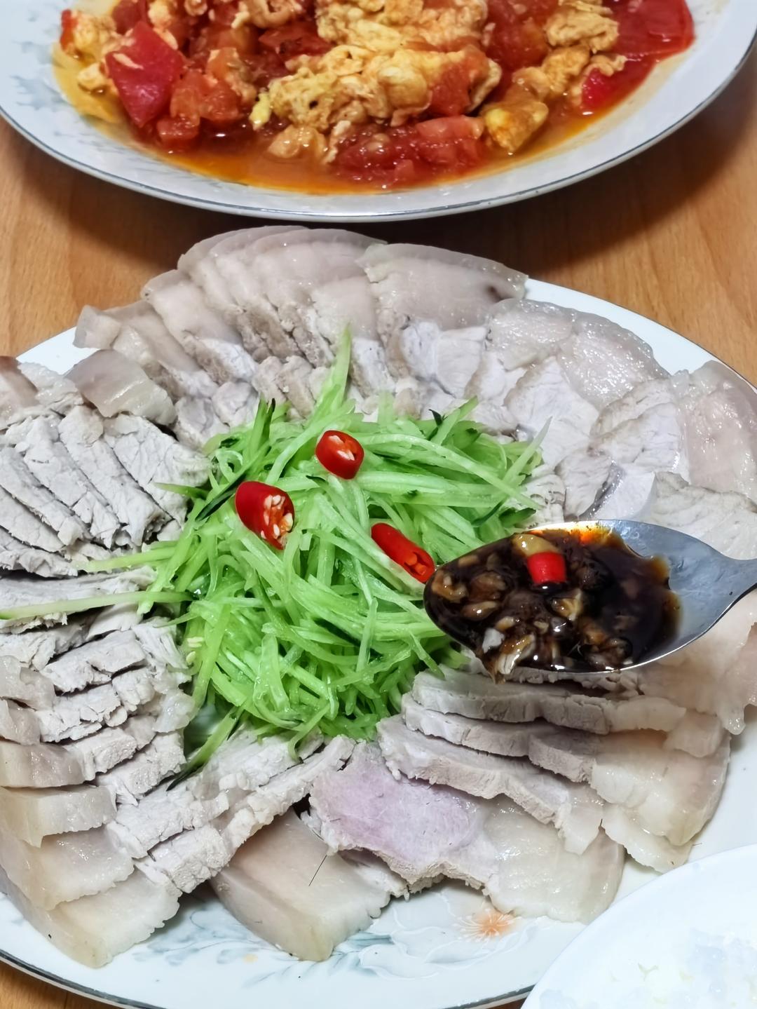 蒜泥白肉