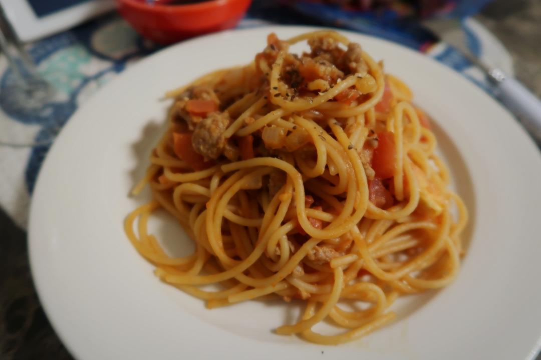 番茄肉酱意面