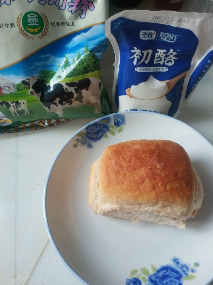 纯奶手撕吐司的做法 步骤1