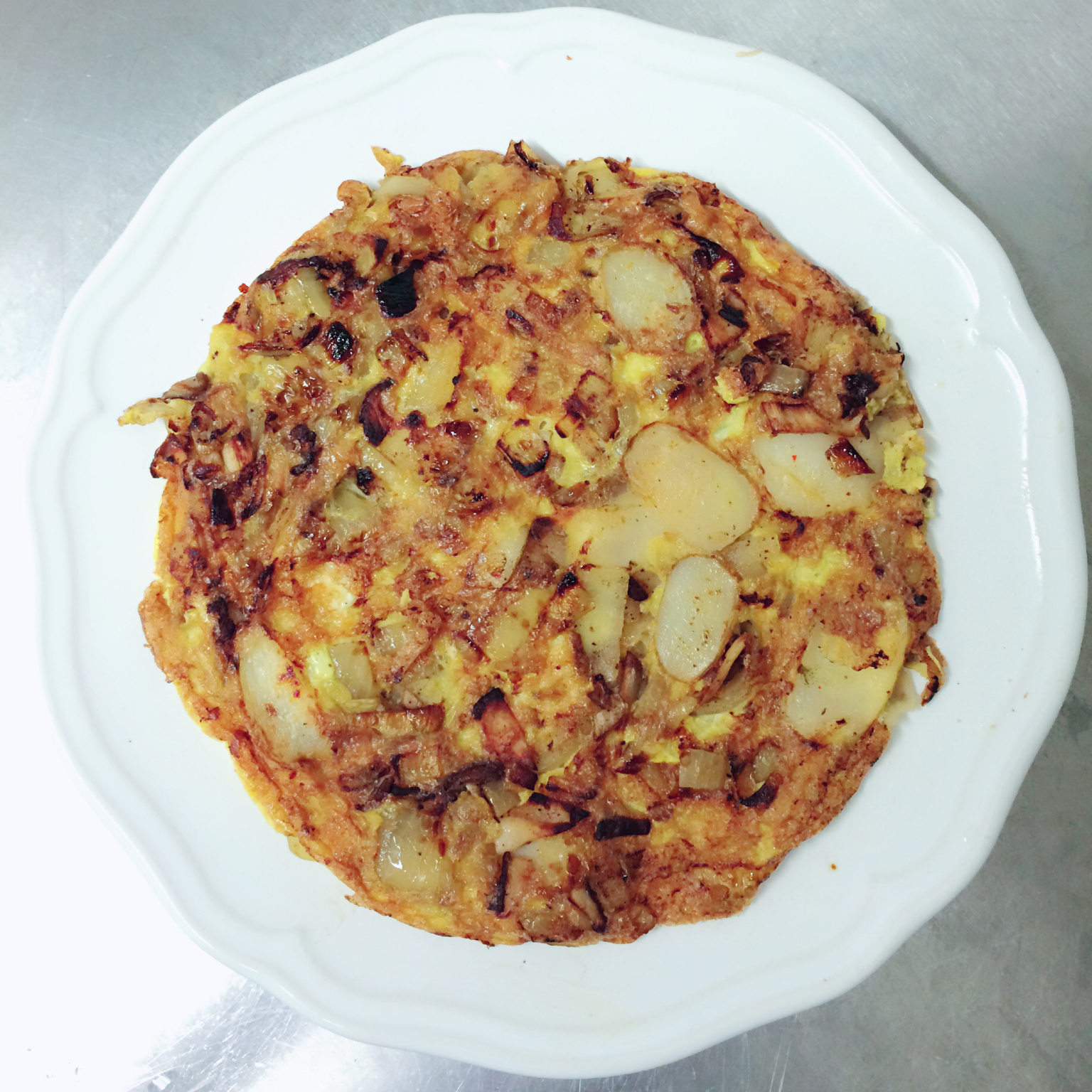 【蛋蛋去哪了】超容易上手的西班牙马铃薯烘蛋Tortilla de patatas