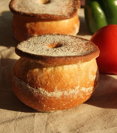 法式蘑菇面包