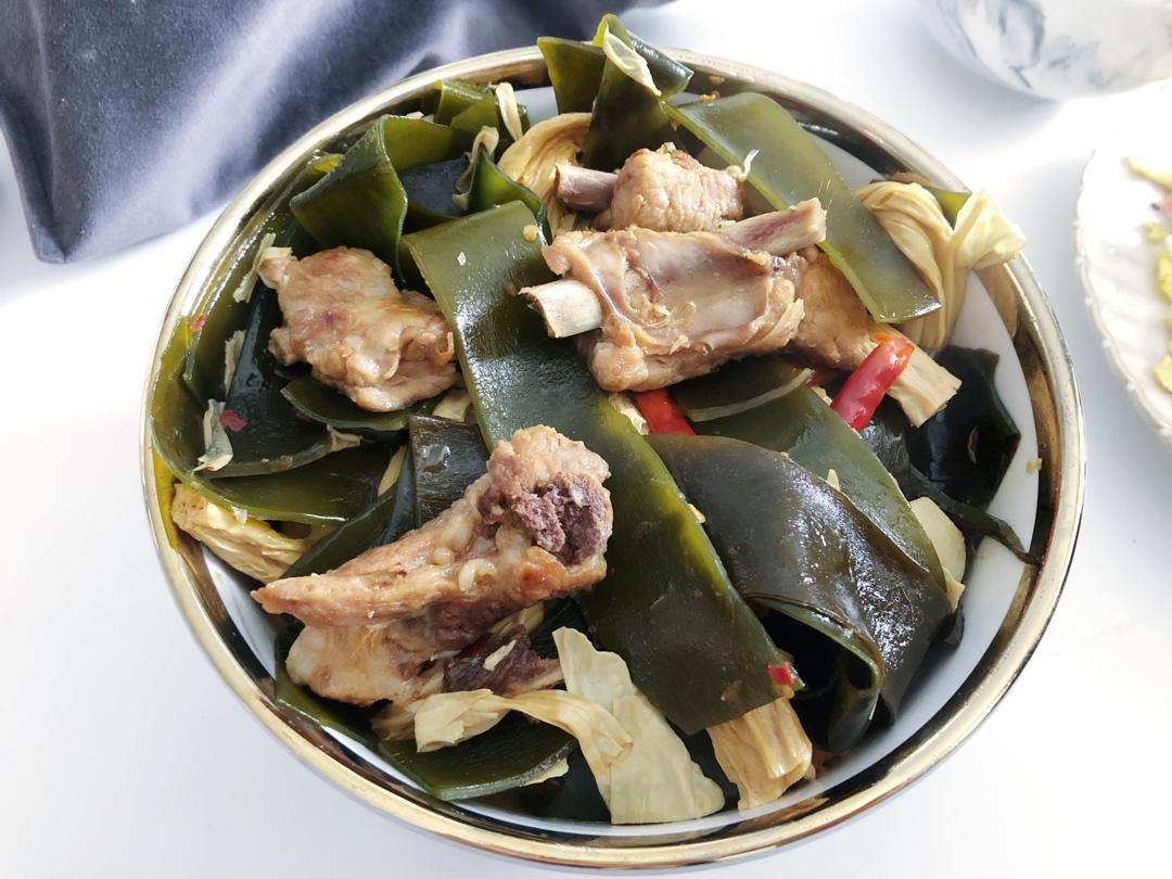 海带红烧排骨