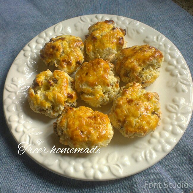 （无油）葡萄干司康