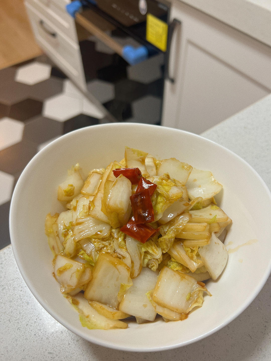 酸辣娃娃菜极简版💜