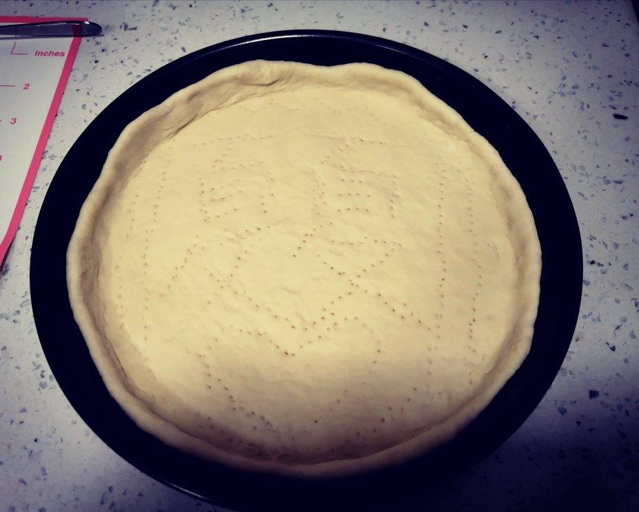 自制八寸披萨饼胚