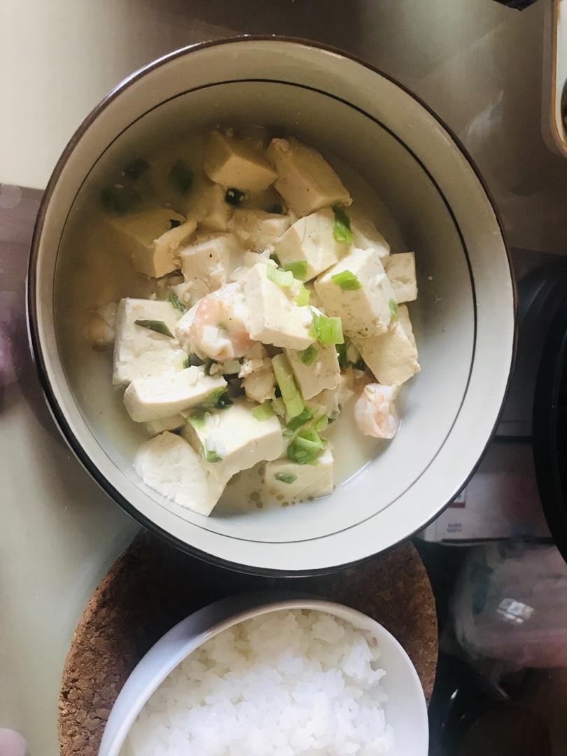 虾仁老豆腐