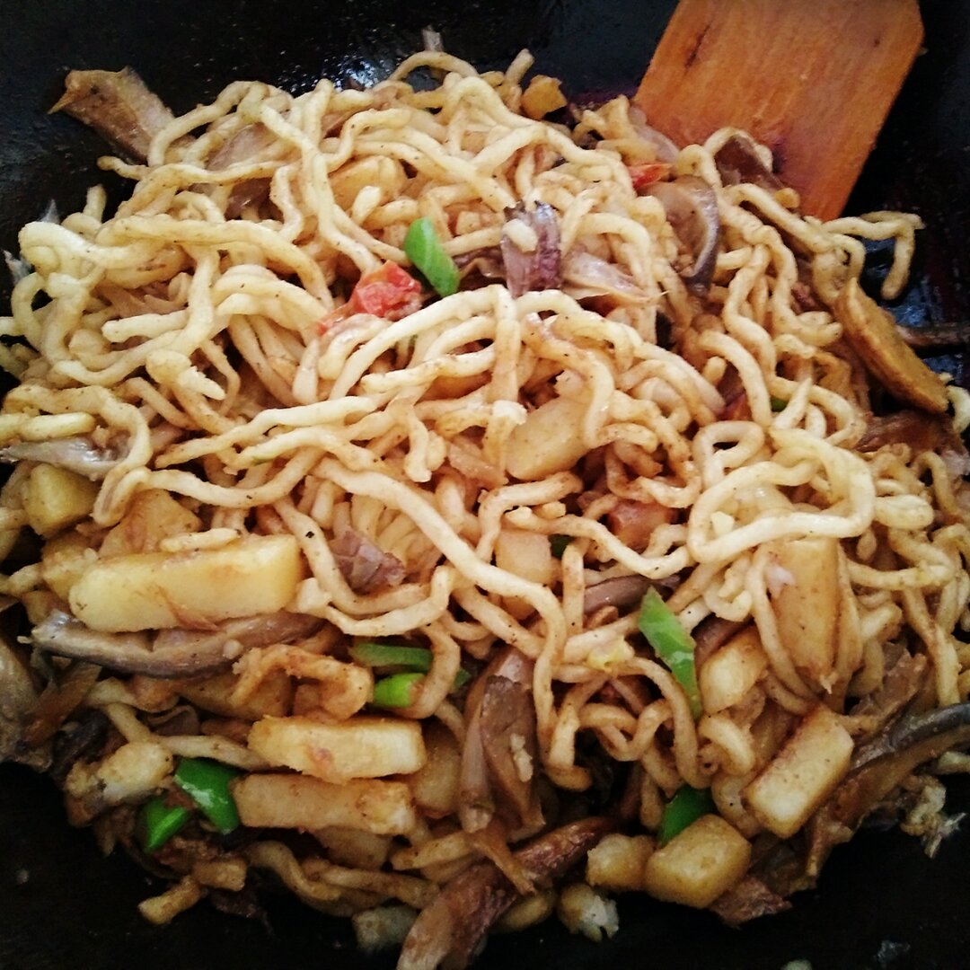 豆角焖面