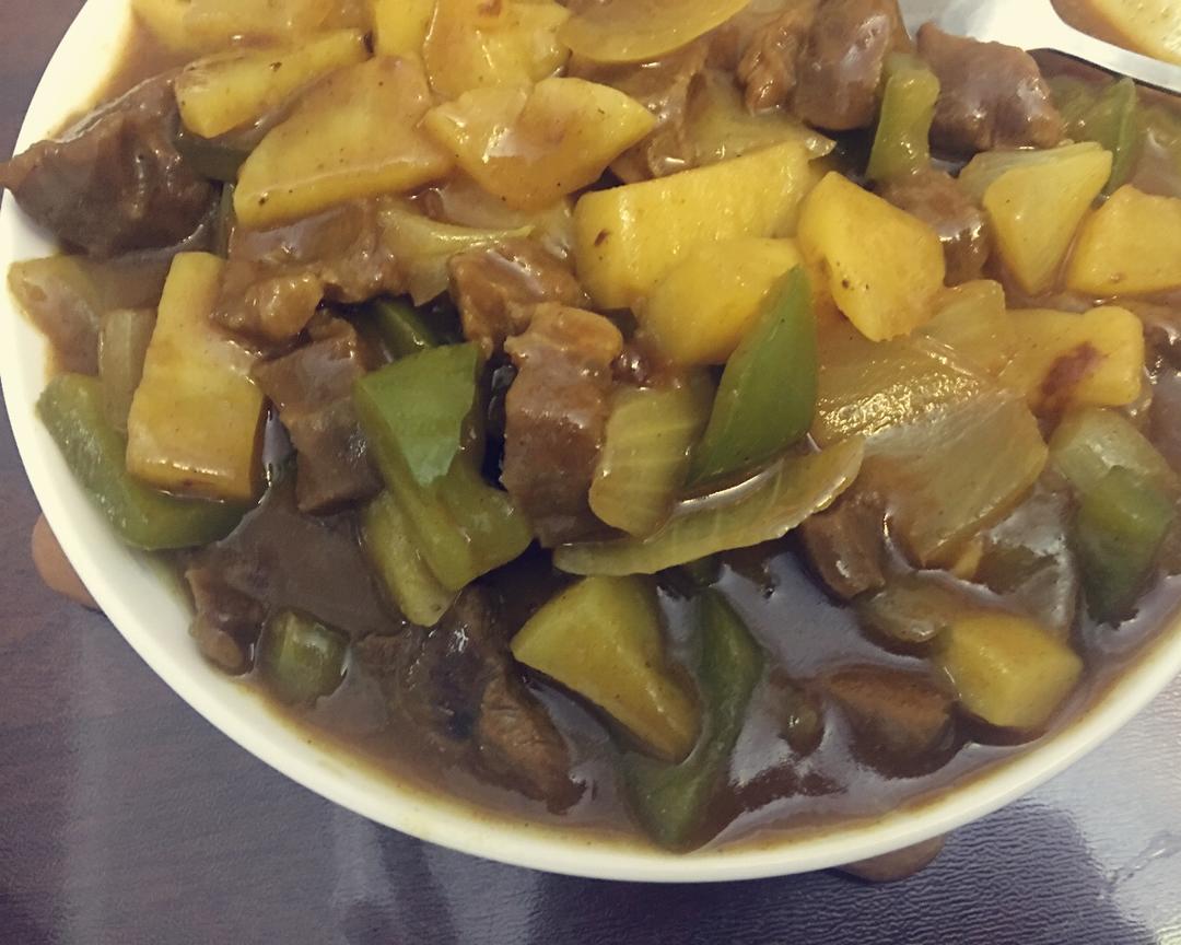 爸爸的最爱-咖喱牛肉