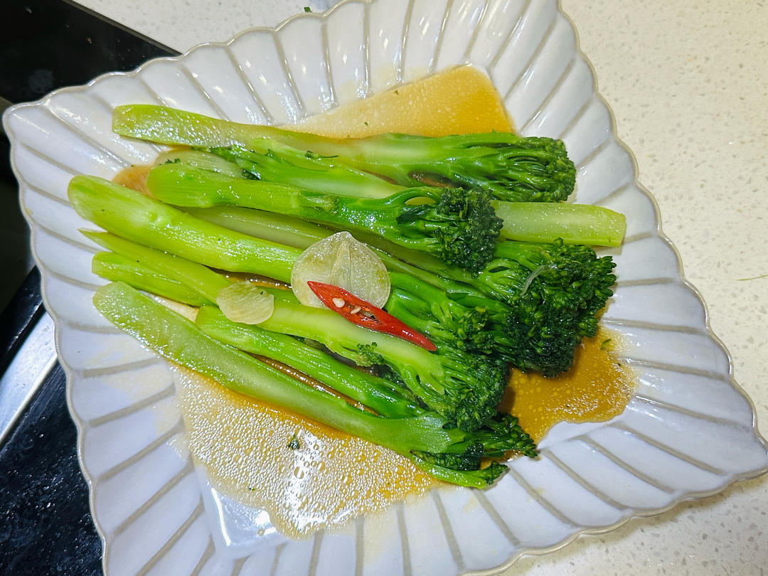 蒜蓉西兰苔 | 甜杆西蓝花