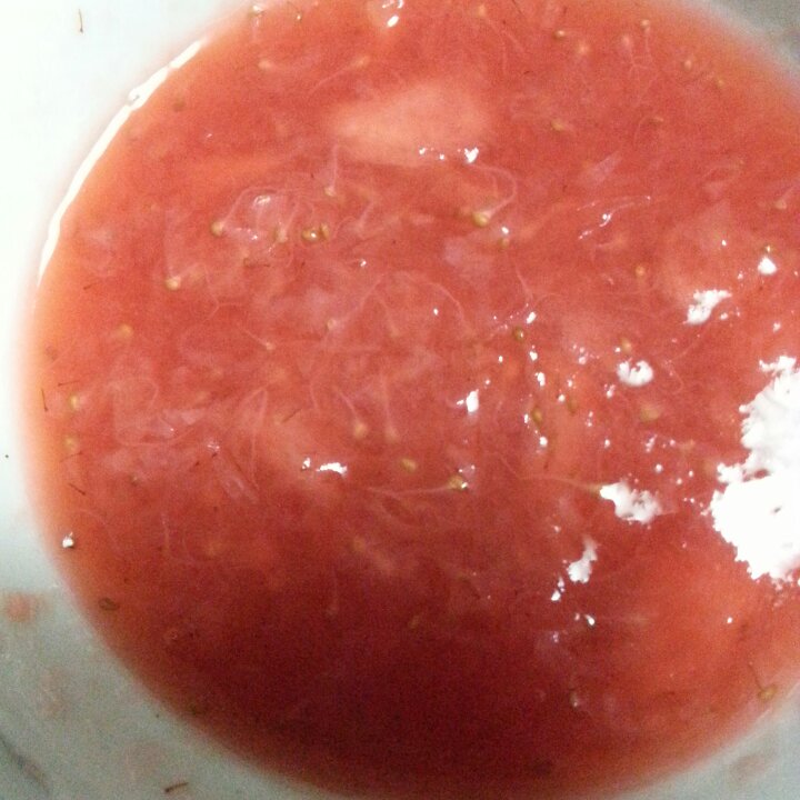 自制草莓果酱～面包机版
