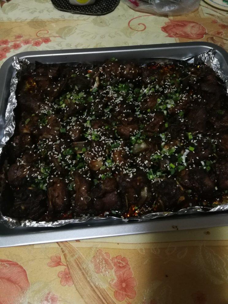 锡纸烤排骨