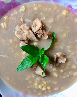椒盐豌豆汤——无油料理的做法 步骤4