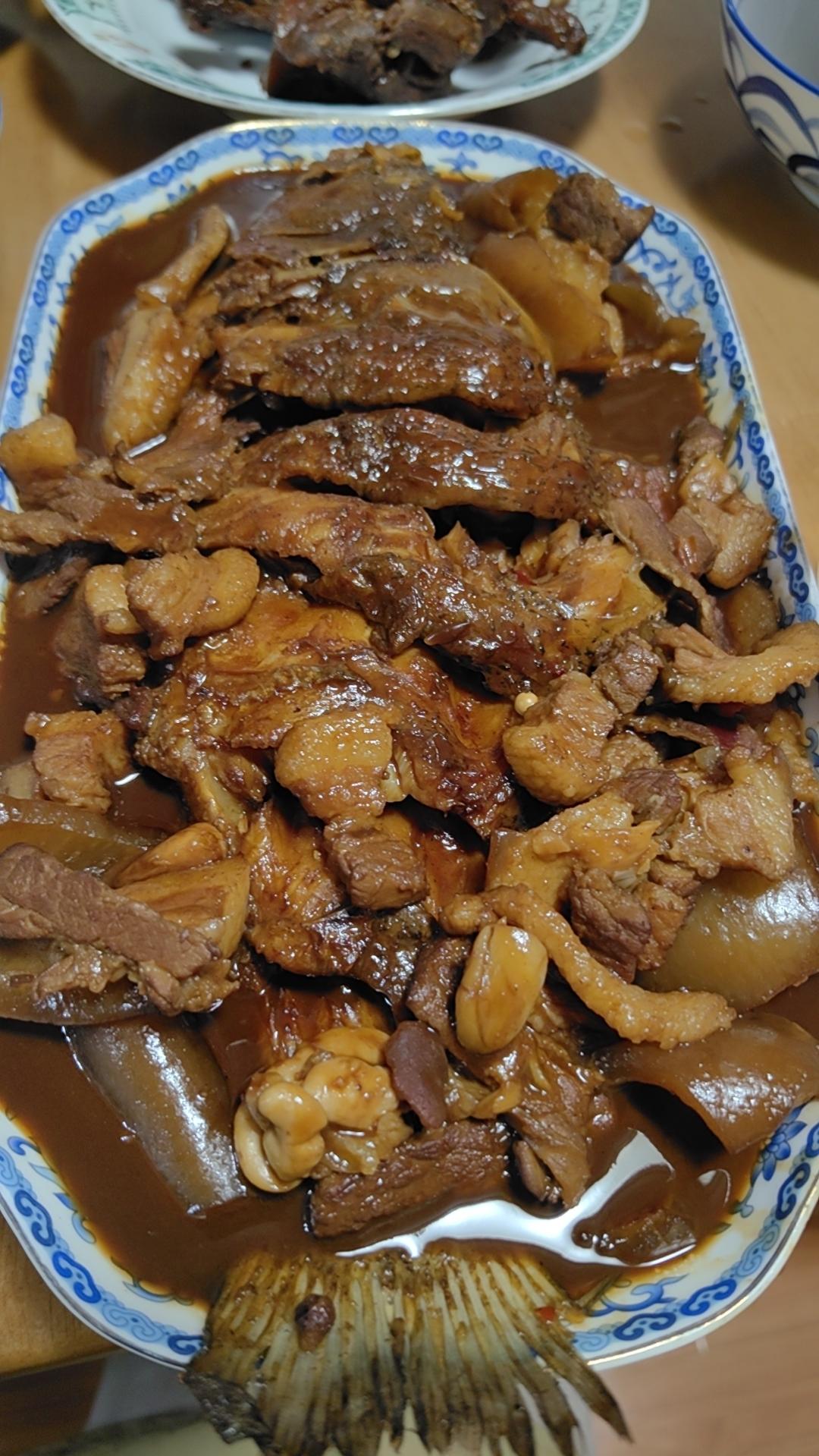 鱼头泡饼 炖鱼头（家庭版旺顺阁）