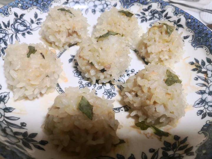 珍珠糯米肉丸子（卡亿蒸箱食谱）