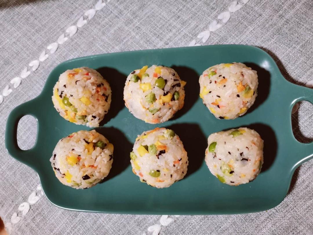 五彩日式饭团-中午便当的绝佳选择