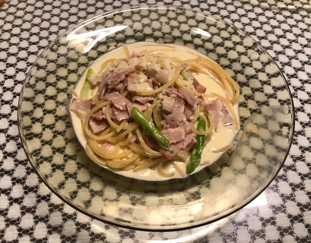 超快手的奶油培根意面🍝（消耗奶油系列）