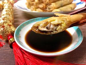 上海春卷——黄芽菜冬笋香菇肉丝馅的做法 步骤10