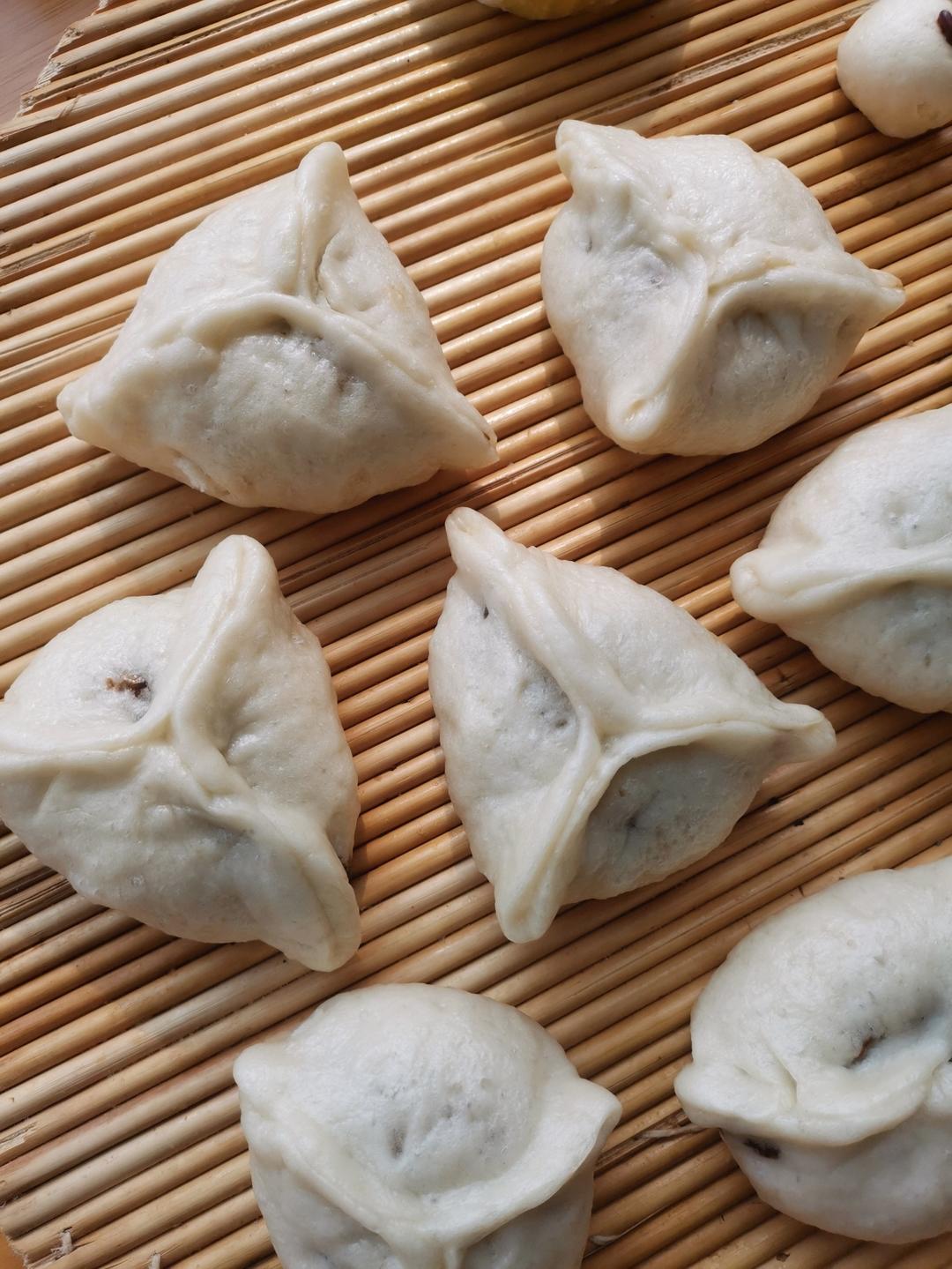 家常糖三角 糖包子 红糖芝麻馅 儿时的味道 附细节视频详解
