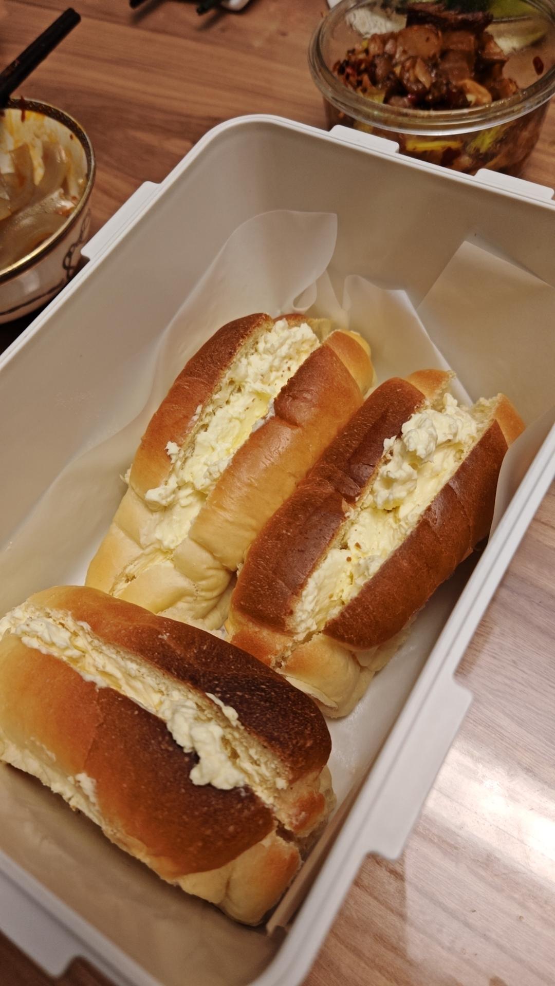 好吃不腻🍋柠檬奶酪包，放三天也不硬。