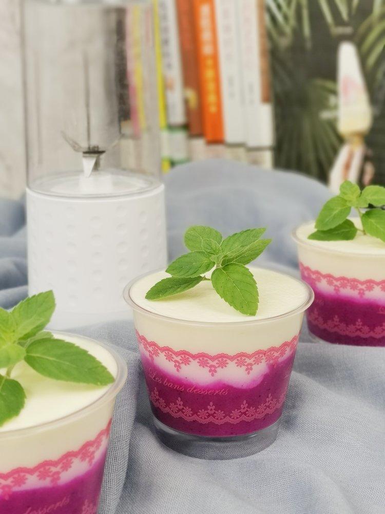 深水蓝o0做的酸奶燕麦慕斯杯